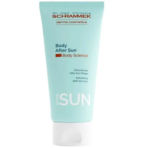 Dr. Christine Schrammek Успокояващ лосион за тяло след излагане на слънце - Dr. Christine Schrammek Derma Cosmetics Body After Sun Lotion Body Science, 200 мл