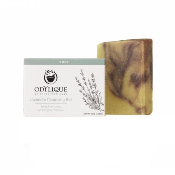 Odylique by Essential Care Успокояващ сапун от лавандула за раздразнена кожа Odylique от Essential Care, 100 гр