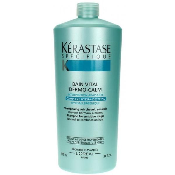 Kerastase Успокояващ шампоан за чувствителен скалп - Kerastase Specifique Bain Vital Dermo-Calm Shampoo 1000 мл