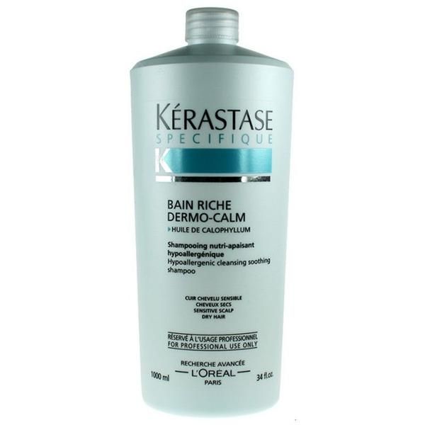 Kerastase Успокояващ шампоан за суха коса - Kerastase Specifique Bain Riche Dermo-Calm Shampoo 1000 мл