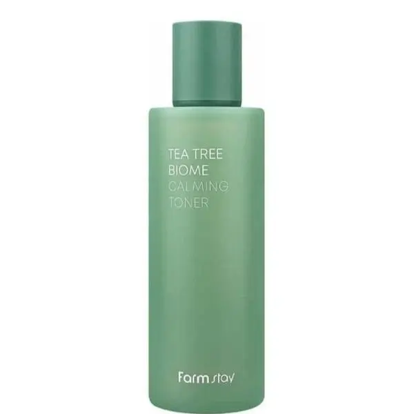 Farm Stay Успокояващ тоник с екстракт от зелен чай - FarmStay Tea Tree Biome Calming Toner, 200 мл