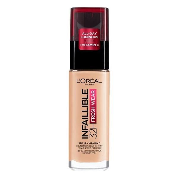 L'Oreal Paris Устойчив фон дьо тен - L&#039;Oreal Paris Infaillible 32H Fresh Wear Foundation, нюанс 180 Golden Linen, 30 мл