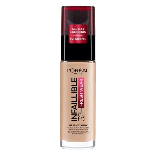 L'Oreal Paris Устойчив фон дьо тен - L&#039;Oreal Paris Infaillible 32H Fresh Wear Foundation, нюанс 30 Rose Pearl, 30 мл