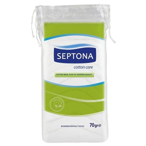 Septona Вата - Septona Cotton Care, 70 гр
