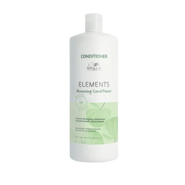 Wella Professionals Веган балсам за всички типове коса - Wella Professionals Elements Renewing Conditioner, версия 2023, 1000 мл