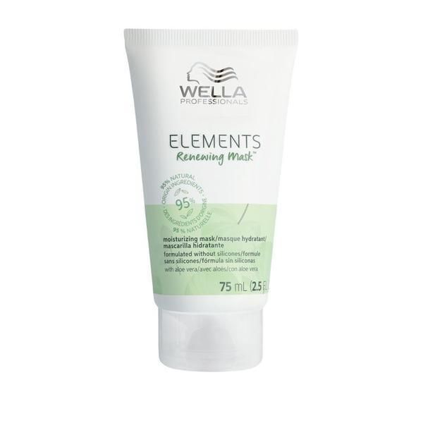 Wella Professionals Веган маска за коса за всички типове коса - Wella Professionals Elements Renewing Mask Travel Size, версия 2023, 75 мл