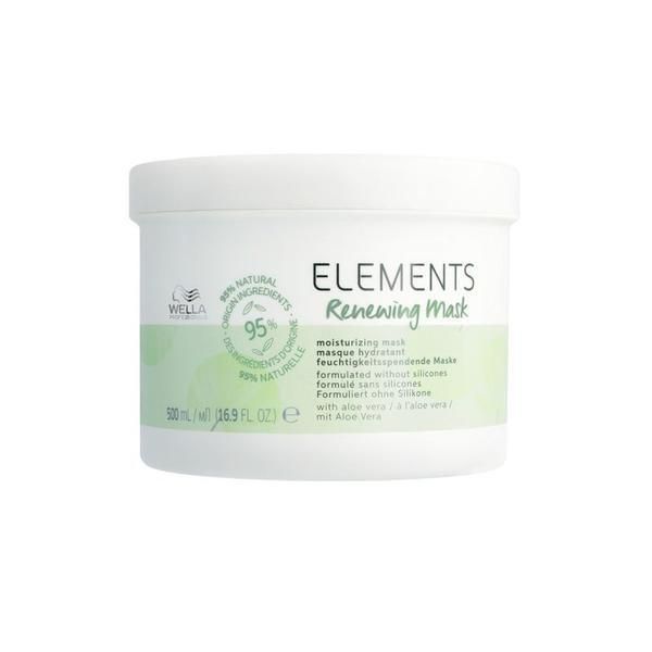 Wella Professionals Веган маска за коса за всички типове коса - Wella Professionals Elements Renewing Mask, версия 2023, 500 мл