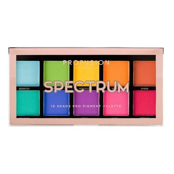 Profusion Веган палитра сенки за очи, 10 нюанса - Profusion Cosmetics Spectrum, 103 гр