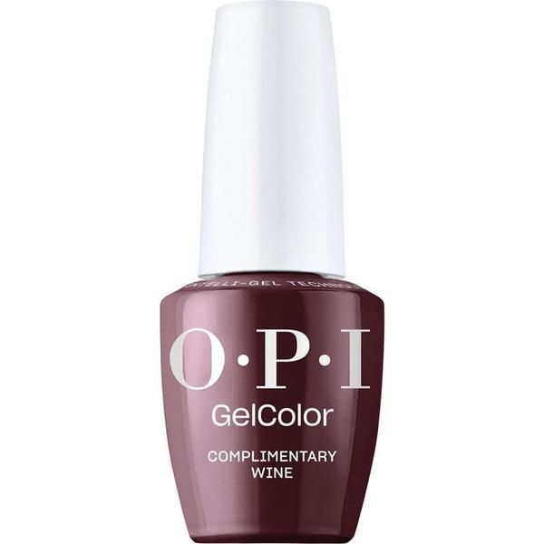 OPI Веган полупостоянен лак за нокти без хема - OPI Gel Color, нюанс Complimentary Wine, 15 мл