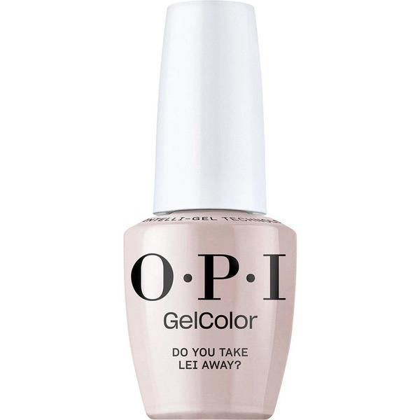OPI Веган полупостоянен лак за нокти без хема - OPI Gel Color, нюанс Do You Take Lei Away?, 15 мл