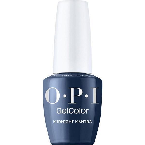 OPI Веган полупостоянен лак за нокти без хема - OPI Gel Color, нюанс Midnight Mantra, 15 мл
