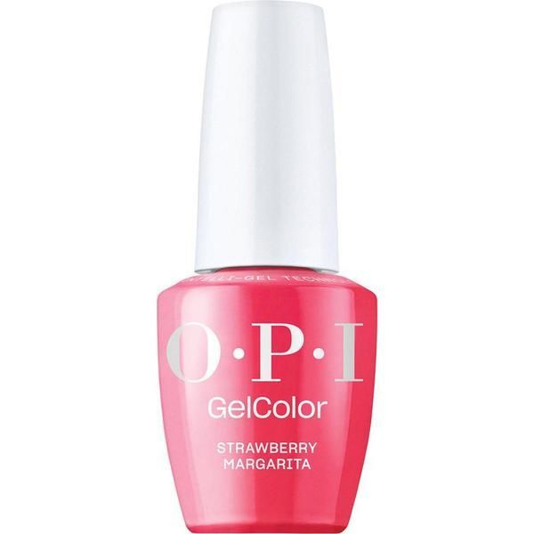 OPI Веган полупостоянен лак за нокти без хема - OPI Gel Color, нюанс Strawberry Margarita, 15 мл