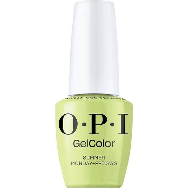 OPI Веган полупостоянен лак за нокти без хема - OPI Gel Color, нюанс Summer Monday-Fridays , 15 мл