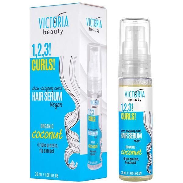 Camco Веган серум за къдрава коса с кокос Victoria Beauty Camco, 30 мл