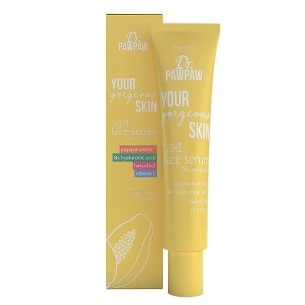 Dr Paw Paw Веган серум за лице 4 в 1 с Papayaluronic - Dr PawPaw Your Gorgeous Skin, 30 мл