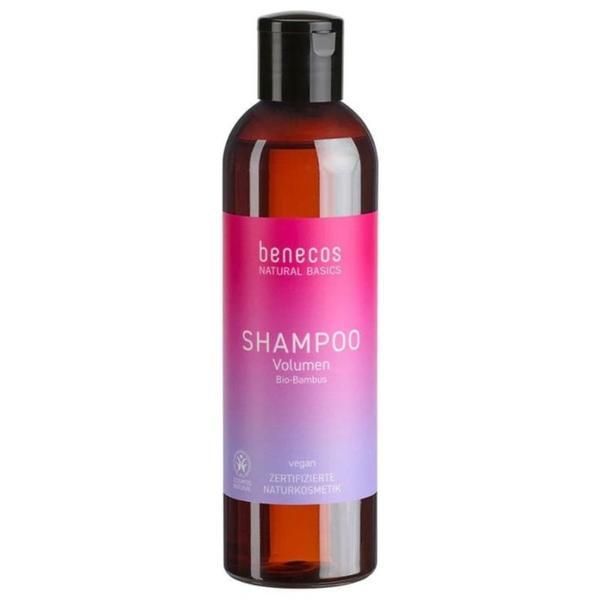 Benecos Веган шампоан за обем - Benecos Natural Basics Shampoo Volumen Bio-Bambous, 250 мл