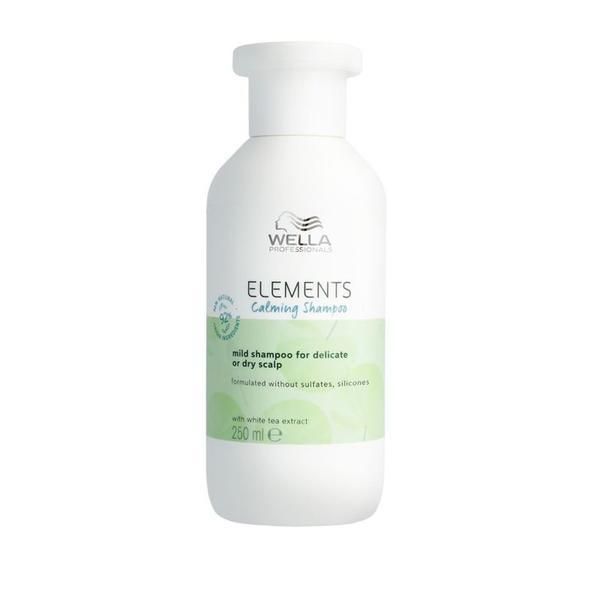 Wella Professionals Веган шампоан за сух и чувствителен скалп - Wella Professionals Elements Calming Shampoo, версия 2023, 250 мл