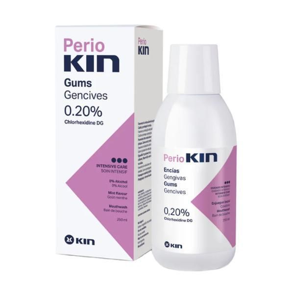 Kin Вода за уста - Kin PerioKin Gums Gencives 0,20% Chlorhexidine DG Intensive Care, 250 мл