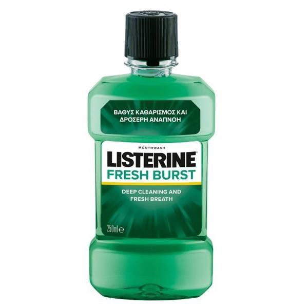 Listerine Вода за уста - Listerine Fresh Burst, 250 мл