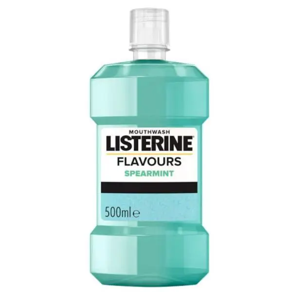 Listerine Вода за уста с вкус на мента Listerine, 500 мл