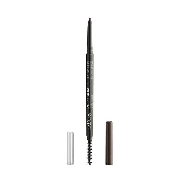 Isadora Водоустойчив молив за вежди, нюанс 05 Dark Brown - Precison Eyebrow Pen Waterproof, нюанс 05 Dark Brown, IsaDora, 0,09 гр