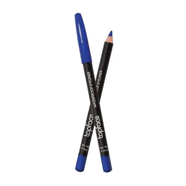 Topface Водоустойчива очна линия - Topface Waterproof Eyeliner PT614.108, 1.14 гр