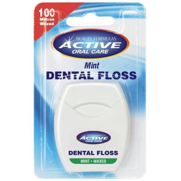 Sana Est Восъчен интердентален конец - Sana Est Beauty Formulas Active Oral Care, 100 м