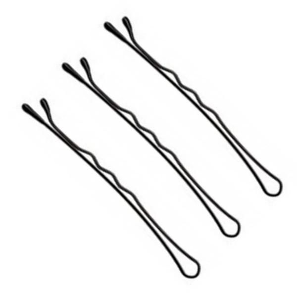 Locatelli Вълнообразни фиби 7 см, черни, Locatelli 12 бр