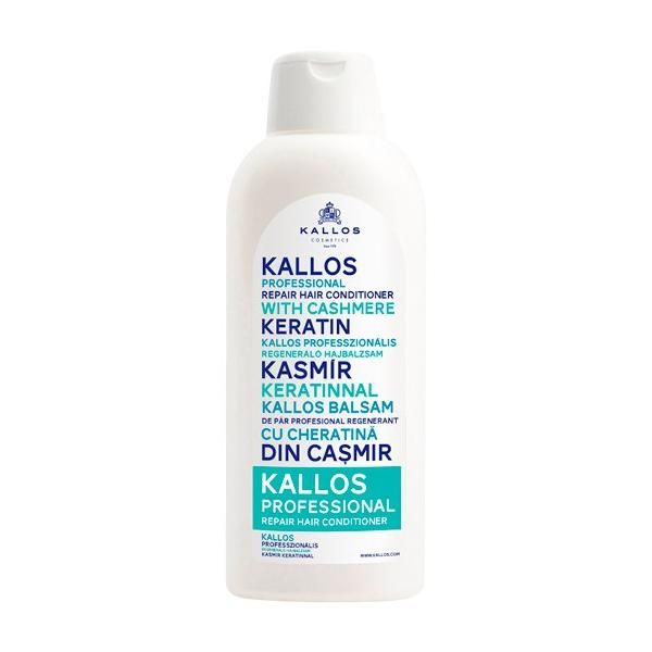 Kallos Възстановяващ балсам с кератин - Kallos Professional Repair Hair Conditioner with Cashmere Keratin 1000мл