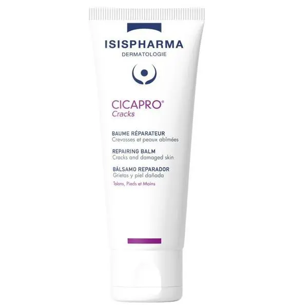 Isispharma Възстановяващ балсам за раздразнена и увредена кожа - Isispharma Cicapro Cracks Repairing Balm, 40 мл