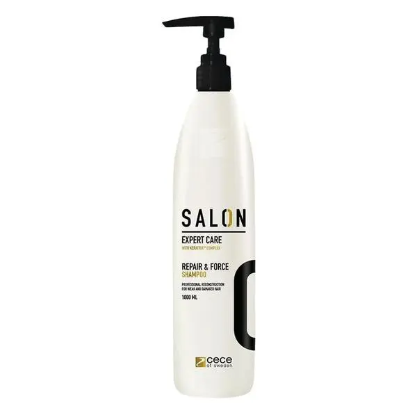 Cece of sweden Възстановяващ и укрепващ шампоан за суха и увредена коса - Cece of Sweden Salon Expert Care Repair &amp; Force Shampoo, 1000 мл
