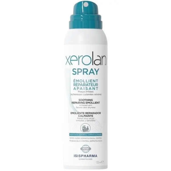 Isispharma Възстановяващ и успокояващ емолиентен спрей - Isispharma Xerolan Soothing Repairing Emollient Spray, 150 мл