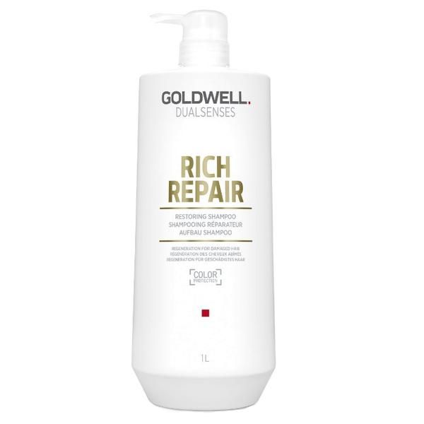 Goldwell Възстановяващ шампоан - Goldwell Dualsenses Rich Repair Restoring Shampoo 1000мл