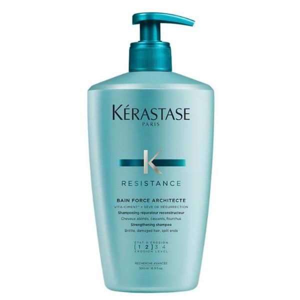 Kerastase Възстановяващ шампоан - Kerastase Resistance Bain Force Architecte 1 - 2 Shampoo, 500 мл