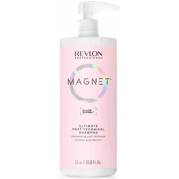 Revlon Professional Възстановяващ шампоан след технически обработки - Revlon Professional Magnet Ultimate Post-Technical Shampoo, 1000 мл