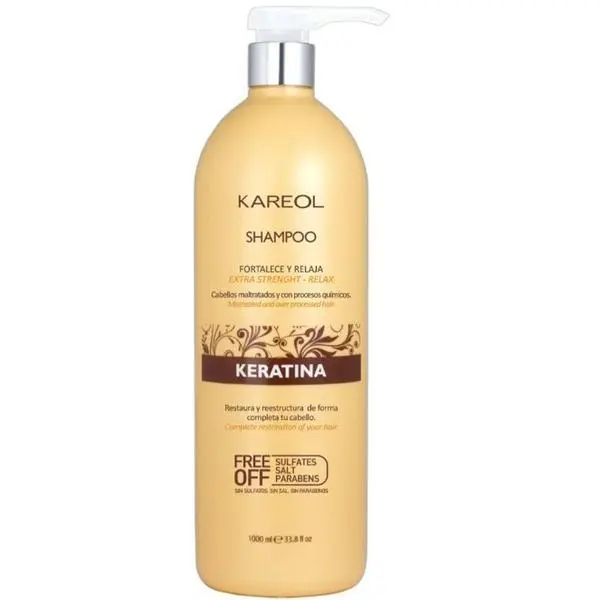 Kareol Възстановяващ шампоан за коса с кератин - Kareol Keratin Shampoo, 1000 мл