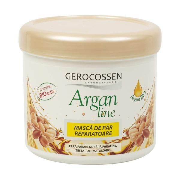 Gerocossen Възстановяваща маска за коса Argan Line Gerocossen, 450 мл