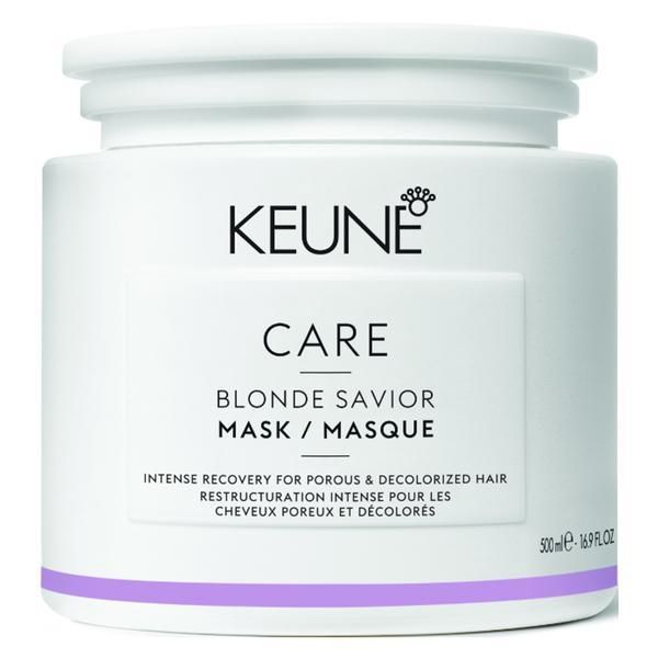 Keune Възстановяваща маска за руса коса Keune - Care Blond Savior Mask, 500 мл