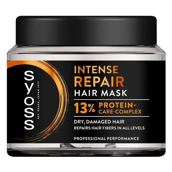 Syoss Възстановяваща маска за суха и увредена коса - Syoss Intense Repair , 400 мл