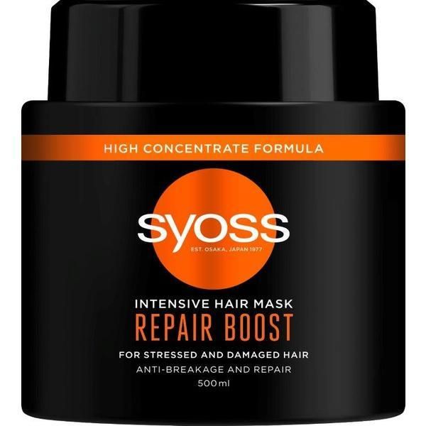 Syoss Възстановяваща маска за суха и увредена коса - Syoss Intensive Hair Mask Repair Boost, 500 мл