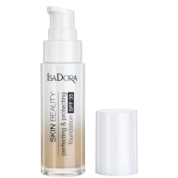 Isadora Защитен фон дьо тен - Skin Beauty Perfecting SPF 35 нюанс 03 Nude, Isodora 30 мл