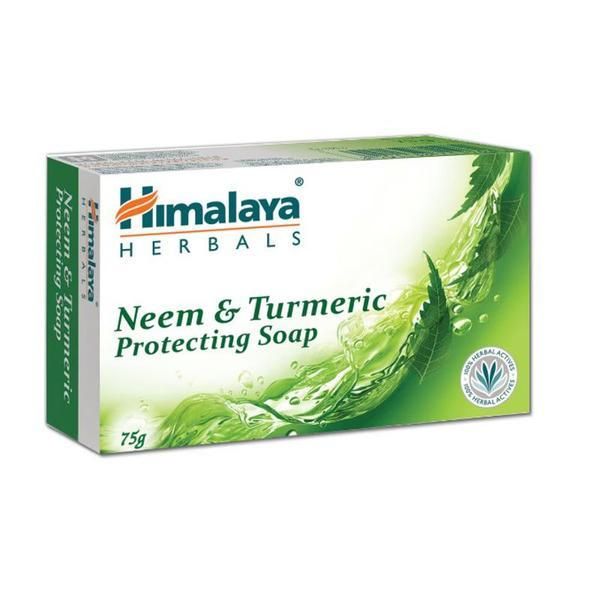 Himalaya Защитен сапун - Защитен сапун Himalaya Neem &amp; Turmeric, 75 гр