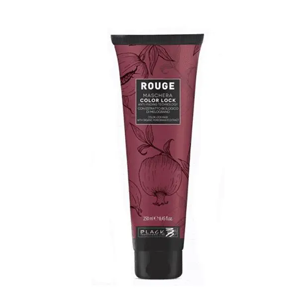 Black Professional Line Защитна маска за боядисана коса - Black Professional Line Color Lock Mask Rouge, 250мл