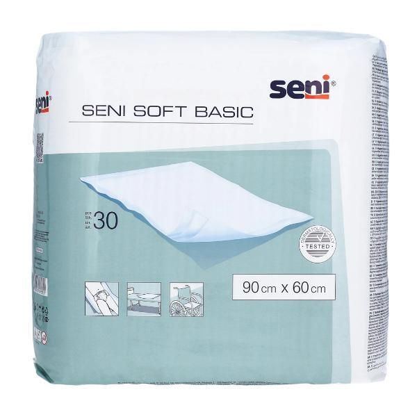 Seni Защитни подложки- Seni Soft Basic 90x60см, 30 бр