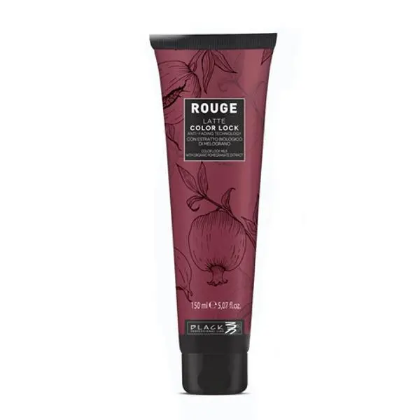 Black Mask Comics Защитно масло за цвят на косата - Black Professional Line Color Lock Milk Rouge, 150мл