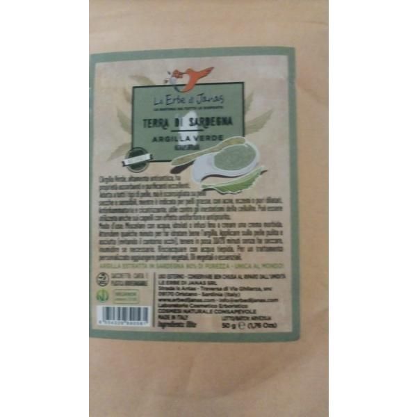 Le Erbe di Janas Зелена Глина Le Erbe di Janas, 50 гр