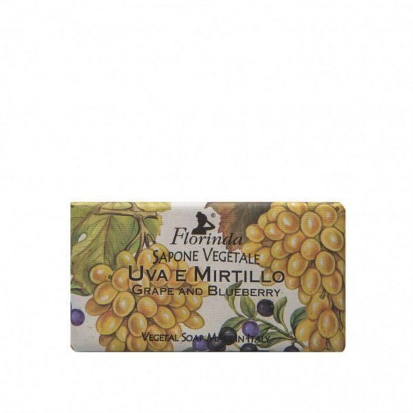 La Dispensa Зеленчуков сапун с грозде и боровинки Florinda La Dispensa, 100 гр