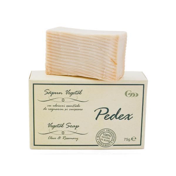 Herbagen Зеленчуков сапун с розмарин и готварски етерични масла Pedex Herbagen, 75г