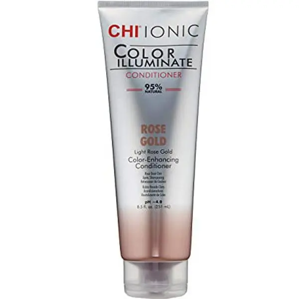 CHI Златно-розов оцветяващ балсам - CHI Farouk Ionic Color Illuminate Conditioner Rose Gold, 251 мл