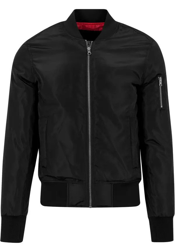 Urban Classics 2-Tone Bomber Jacket blk/blk